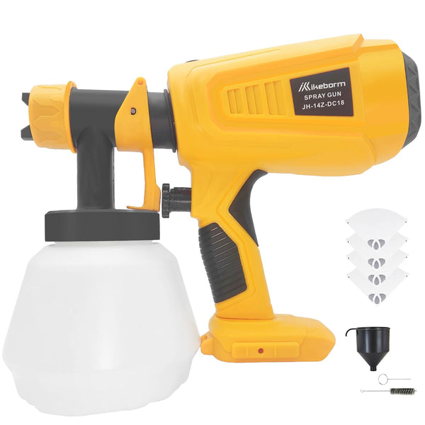 Cordless Paint Sprayer for Dewalt 20V Battery